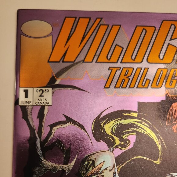 WildC.A.T.S. Trilogy #1 (1993) Image Comics, Brandon Choi, Foil Cvr, 1st App, NM - Picture 3 of 14